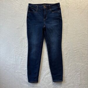 Talbots Jeans Women Sz 2 Petite Jeggings Dark Wash‎ Stretch Denim Classic